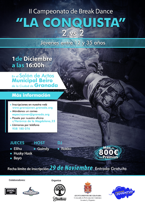 II Campeonato de Break Dance "LA CONQUISTA"